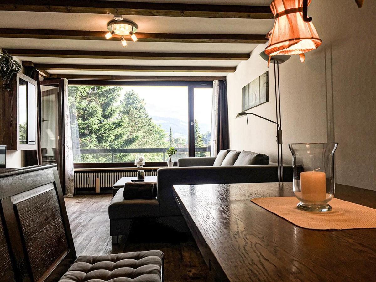 Fewo Angela - Haus Hochgrat Daire Oberstaufen Dış mekan fotoğraf