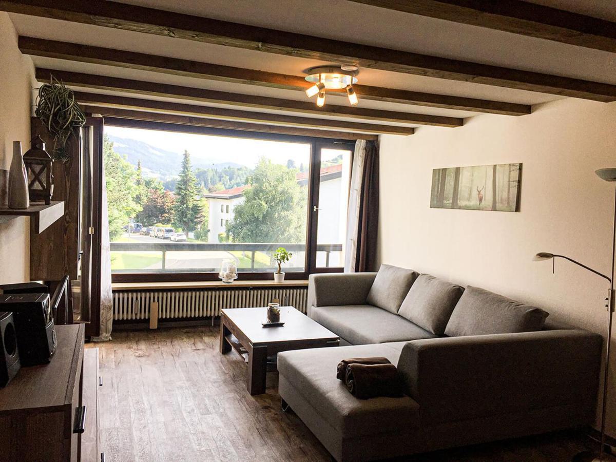 Fewo Angela - Haus Hochgrat Daire Oberstaufen Dış mekan fotoğraf